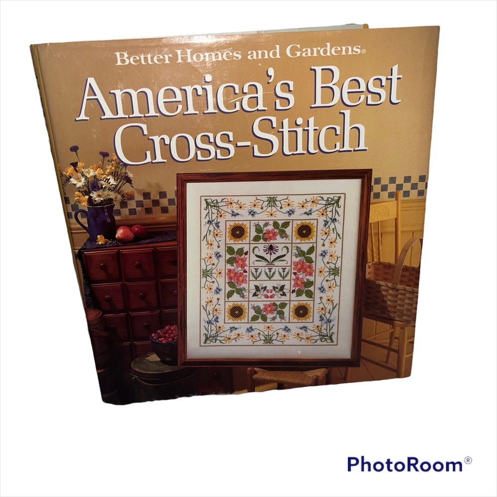 America’s Best Cross-stitch hardback book with pictures